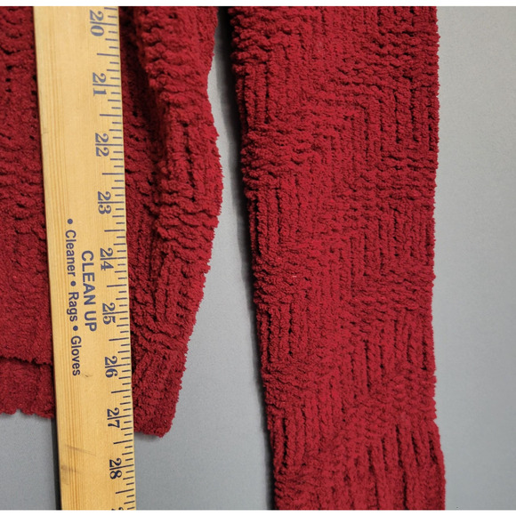 York & Hudson Sweater Womens XL Textured Zig Zag Chevron Pullover Soft Knit - Picture 7 of 12